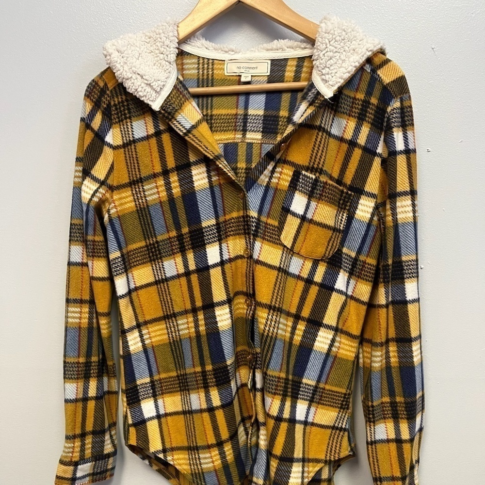 🚨CLEARANCE 0124-127 No Comment Plaid Jacket